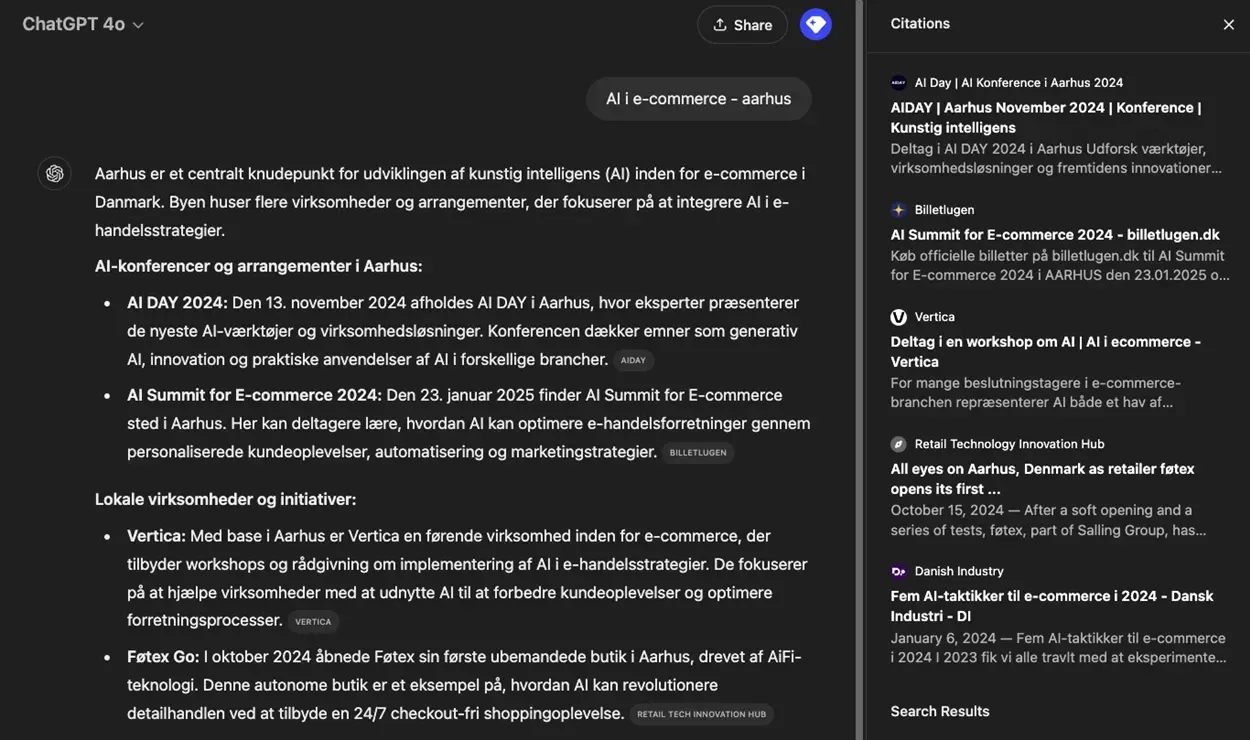 Aarhus AI-konferencer 2024, inklusive AI DAY den 13. november og AI Summit for E-commerce den 23. januar, præsenterer værktøjer og strategier for integration af kunstig intelligens i e-commerce.