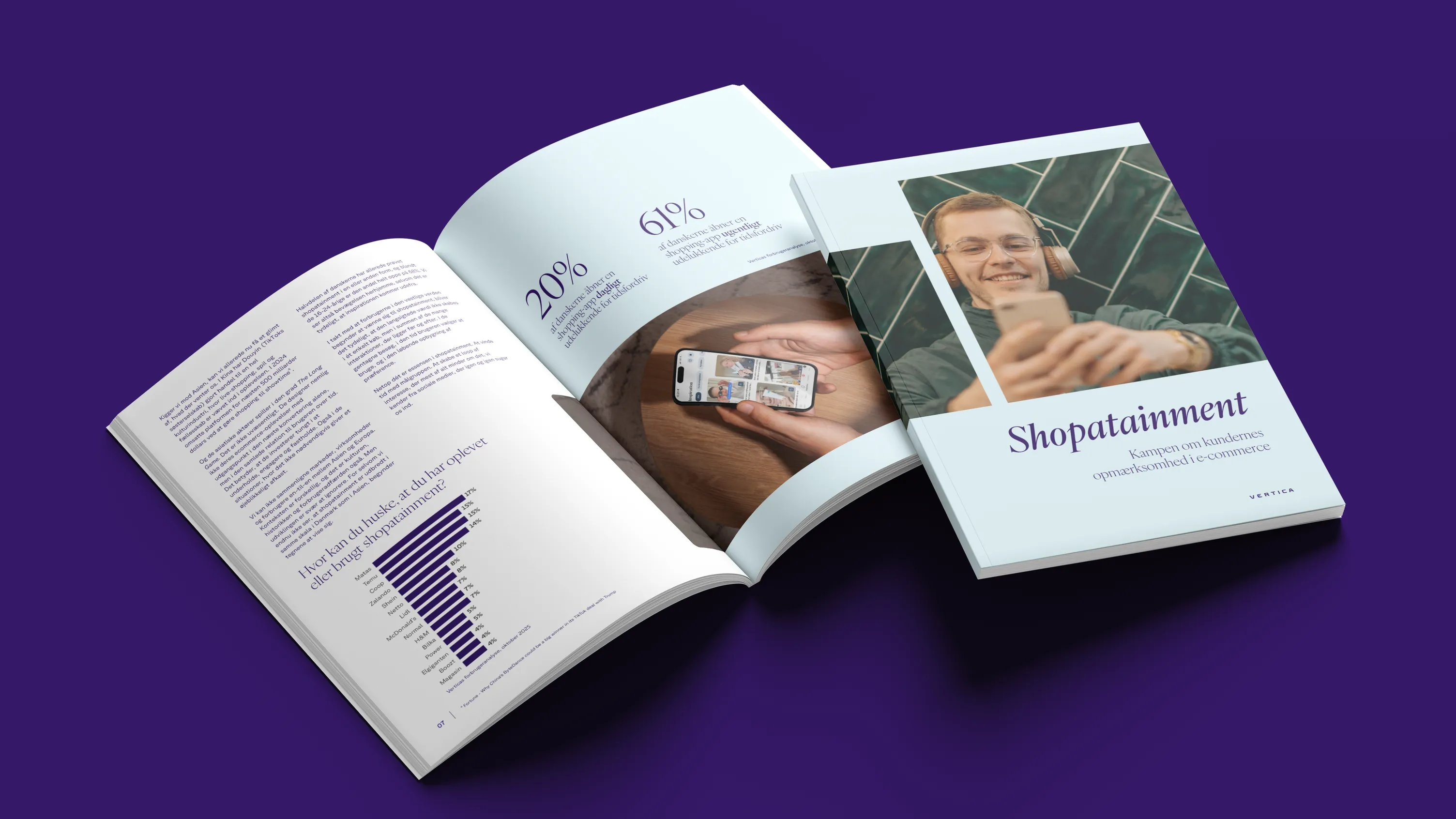 En visualisering af white paper om shopatainment