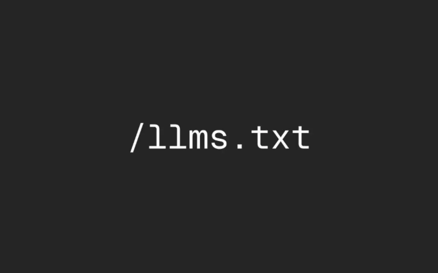 Filnavn "/11ms.txt" skrevet i hvid tekst på en sort baggrund.