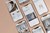 Collage af smartphones, der viser Bolias ehandel baseret på unified commerce