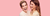 To kvinder ler på lyserød baggrund fra Matas, der med Pim-system har skabt kortere time-to-market og digital vækst